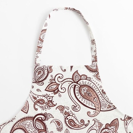 Apron "Ethel" Eastern patterns 60x65 cm, 100% cotton, sarzha 190 g/m2-3
