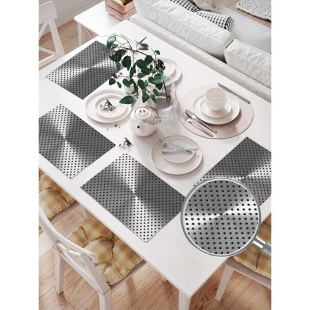 A set of napkins for setting the table "Detting for ventilation", rectangular, size 32x46 cm, 4 pcs-1