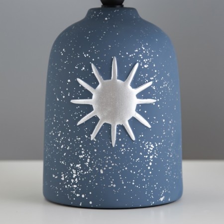 Board Lamp "Mirel" E14 40w Blue 22.5x22.5x34 cm Risalux-3