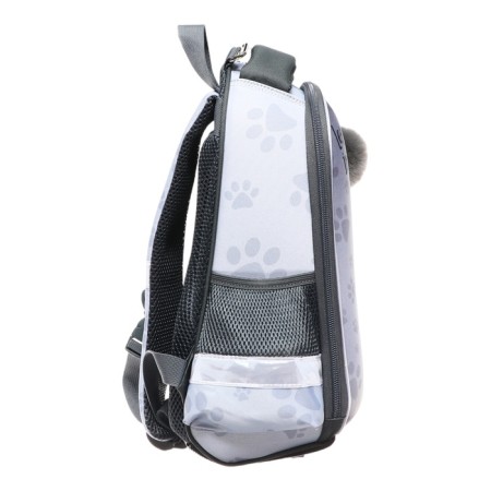 Frame backpack, 35x26x13, Seventeen, girl EVA, Gray-3