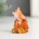 Souvenir Polystone "Golden Dragon with Coins" MIX 2.5x3x4 cm