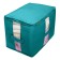 Cofr for storing things, turquoise color