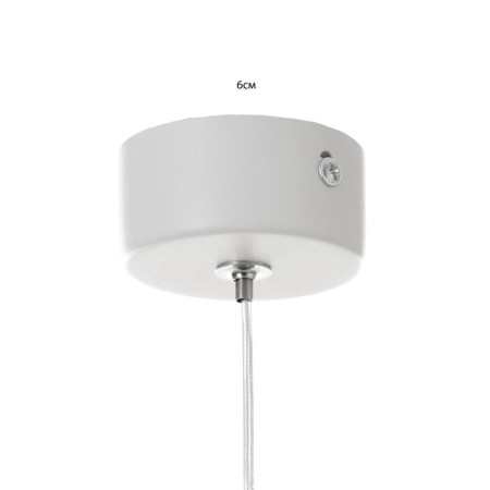 Suspension lamp "Balance" LED 6W 4000k white 3x3x40-140cm-4