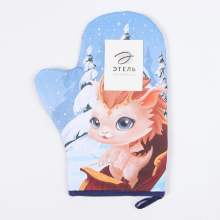 Mittens-Object Ethel "Fun and Joy" 20x28 cm, 100% HL, Vatin 250 g/m2-4