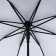 Umbrella - semi -automatic cane, "plain", 8 knitting needles, r = 52 cm, blue color