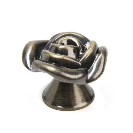 Handle button Cappio Rose 01, bronze color