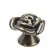 Handle button Cappio Rose 01, bronze color