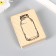 Printing wood, rubber "bottle for milk" 7x5.5 cm