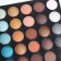 A set of decorative cosmetics (shadows for the eyelids, blush, lip gloss, correctors)