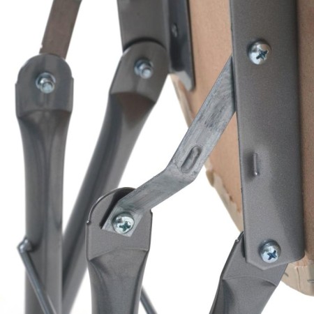 Folding stool on 4 supports TBSK1/3, brown-4