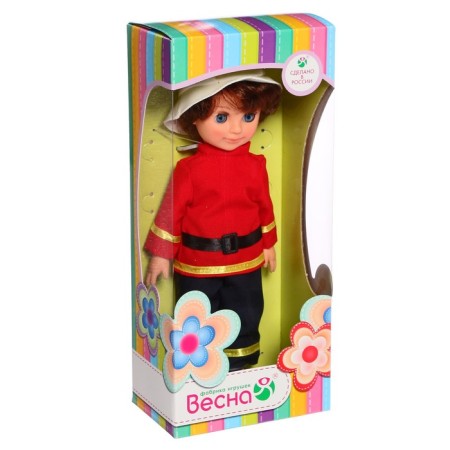 Fireman doll, 30 cm-5