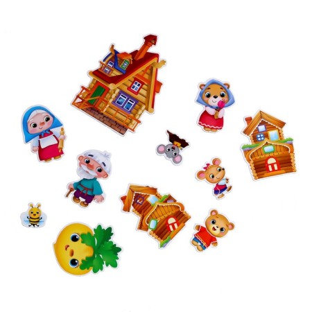 Magnetic book-toy "Tales", 8 p.-8
