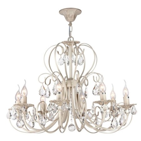 Princess 8x60W E14 Cream gold chandelier-1