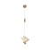 Suspension "Butterfly", size 22x16x200 cm, 8W, LED, 3000K