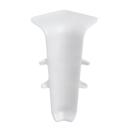 The internal angle for the skirting board is 55mm "decoration", 001 white