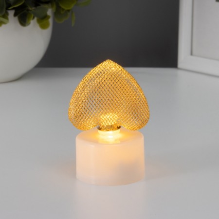 Nightlight "mini" heart 2 LED 0.3W 3.5x4x6.5cm-1