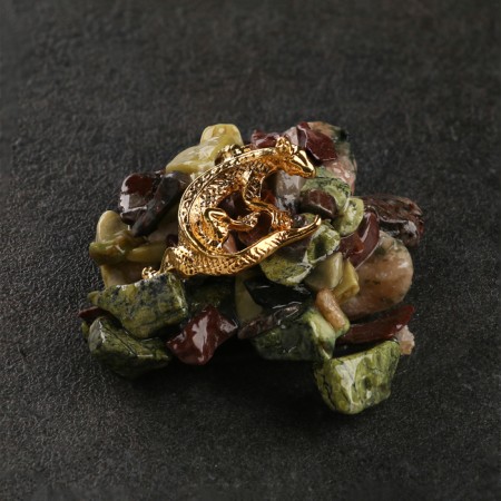 Magnet "Lizard", from Galted Stones-8