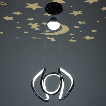 Sirius Light LED 120W 3000-6000K Black 35x35x100 cm Bayerlux-4