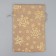 Bag gift canvas "New Year Snowflakes", embossing, 16 x 24 cm +/- 1.5 cm, New Year