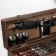 Set with skewers Gift "Elite-X" in a box from eco-leather No. 7