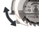 Circular saw Einhell TC-CS 1400, 1400 W, 5200 rpm, 190x30 mm, 45/66 mm