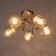 Stela chandelier 5x40W E14 gold 50x50x21cm