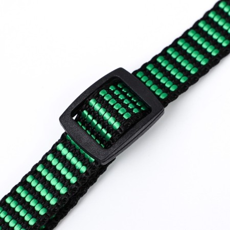 The collar of the corrugated, 40 x 1.5 cm, black-green-3