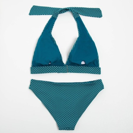 Swimsuit female separate minku color green, size 42-6