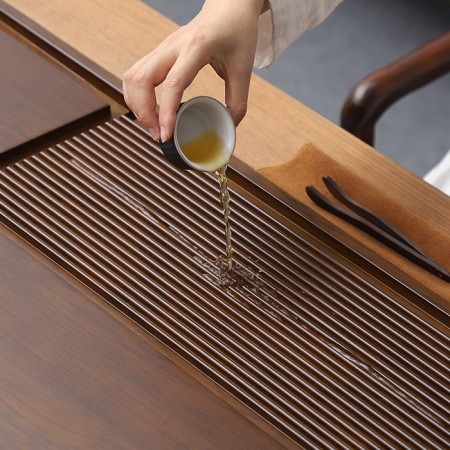 Tray for the tea ceremony, shepherd, 60 x 32 x 3.5 cm, bamboo-3