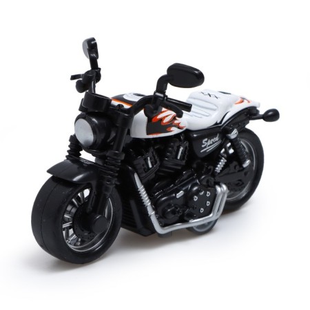 Metallic motorcycle "Flame", mix-5