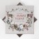 Gift Box "New Year's Watercolor", 28.2 x 28.2 x 15 cm, New Year