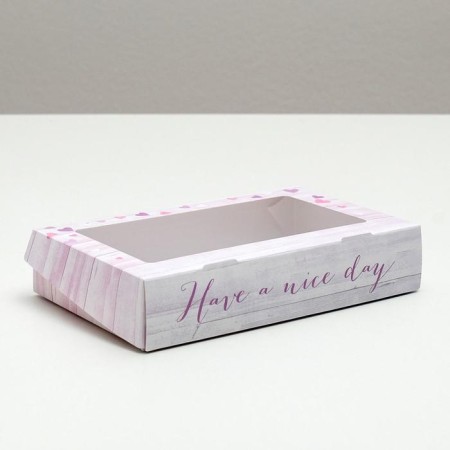 Confectionery packaging, a box with Lamination of "Good Day", 20 x 12 x 4 cm