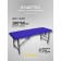 Cosmetological couch Basic SV, size 180 × 60 × 72 cm, blue color