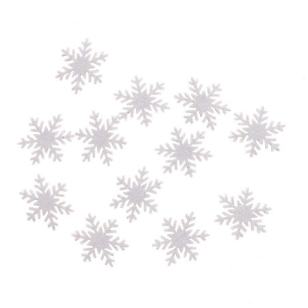 New Year's set for the decor "Snowflakes", on an adhesive basis-3