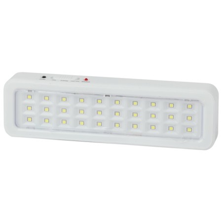 Emergency lamp LED era DBA-1, 202x56x30 mm, IP20, LED, 3W, 150LM, white color