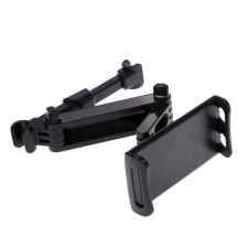 Holder for a phone or tablet for a car headrest, telescopic, 11-21 cm., Black
