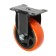 Furniture wheel Cappio, d = 100 mm, pvc coating