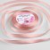 Satin tape, 10 mm × 23 ± 1 m, color pink gold No. 146