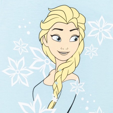 Children's T-shirt Disney "Frozen", height 98-104 (30), blue-10