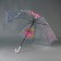 Umbrella children's “Cat Sable” semi-automatic transparent, d = 90cm