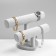 Catch stand, bracelets, two -level, heart, 26 × 11 × 18 cm, d = 5 cm, color gray color