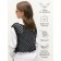 Knitted children's vests Amarobaby Mesh, height 146 cm, black color