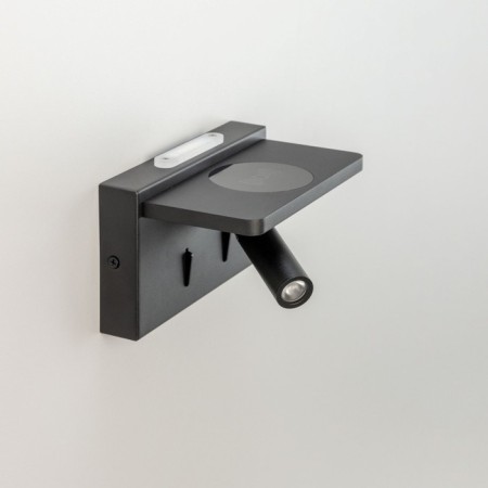 Sconces with the Citilux "Descart" CL704371 18.5x10 cm, 2x3W, LED, Black Color Black-12