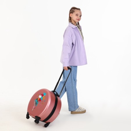Baby suitcase 28 L (XS), Happyant, Lightning Department, Pink Color-6