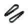 Dowel-Homut "Tundra", for a round cable, nylon, 5-10 mm, black, 100 pcs