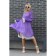 Female dress, size 44, purple color
