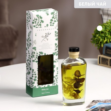 The aromatic diffuser with the filling "White Tea", 160 ml,