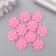 Coboson "Flower", pink color 13 mm