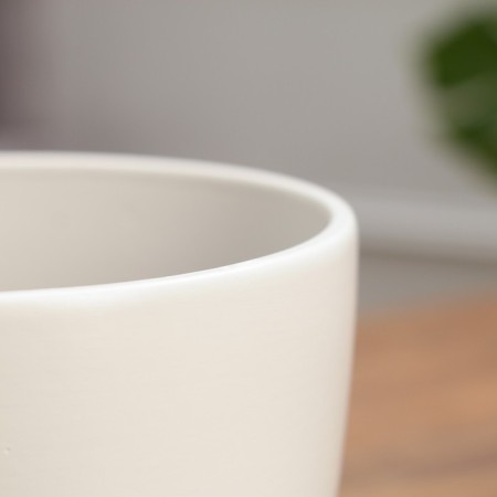 Flower pot "Color Gam" white 1.4l-2