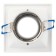 Lamp built -in era KL101, IP20, 12W, 91x91x39 mm, white color